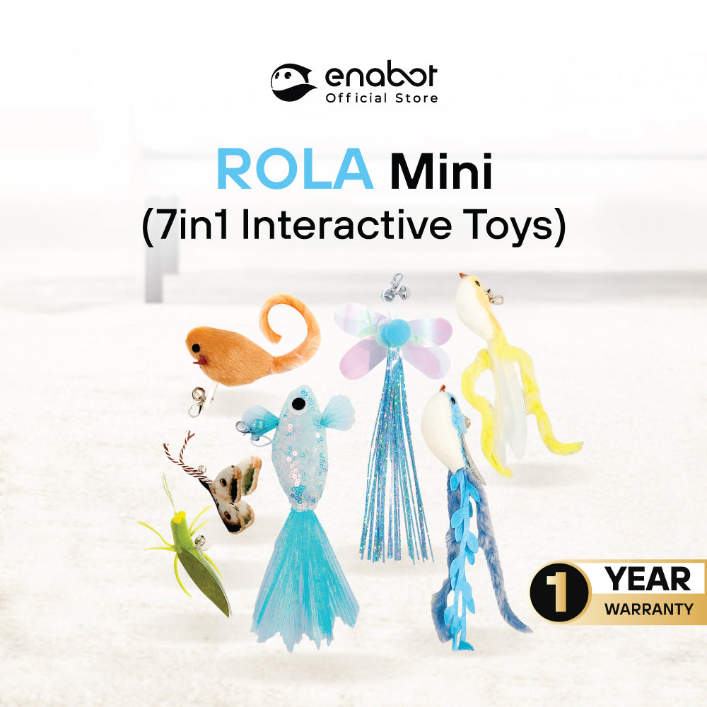 Enabot ROLA Mini Cat Teaser Set