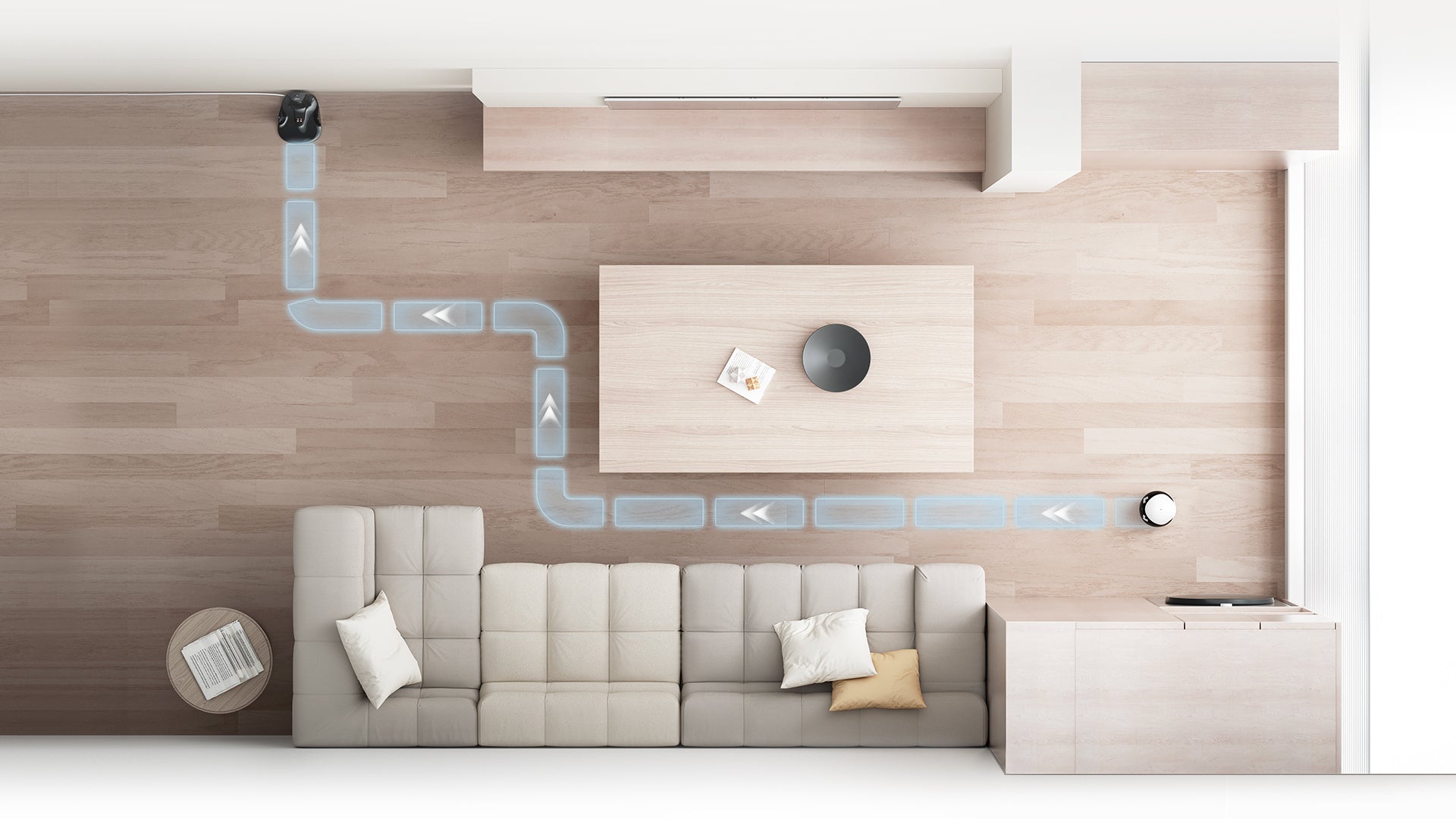 EBO Air 2 companion robot: Automatic Recharging