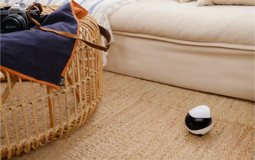 EBO SE is equipped with 1080P HD camera, provides crystal clear video quality