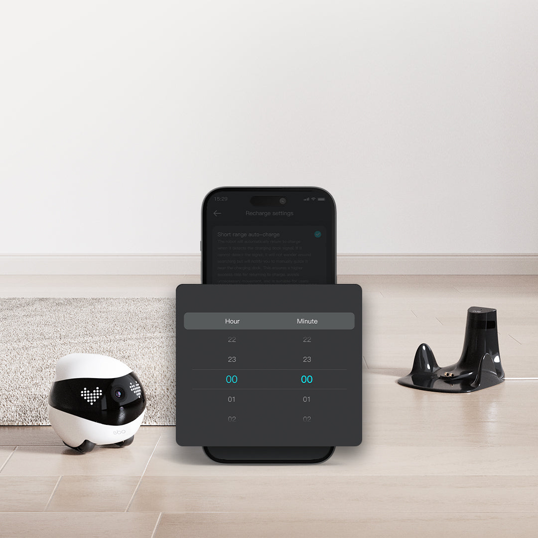 EBO Air 2 companion robot: SmartCharge Schedule