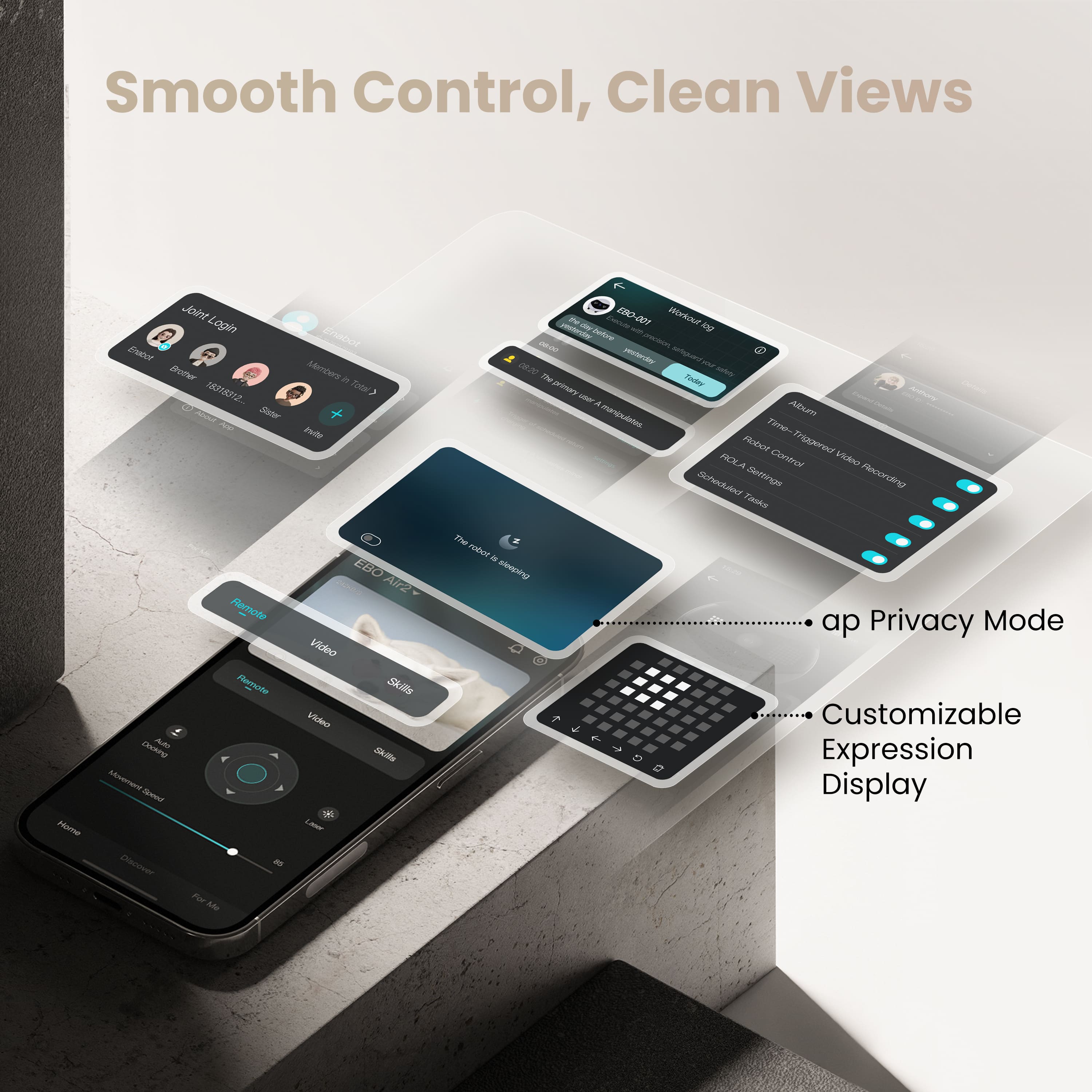 EBO Air 2 (White/Blue/Pink)