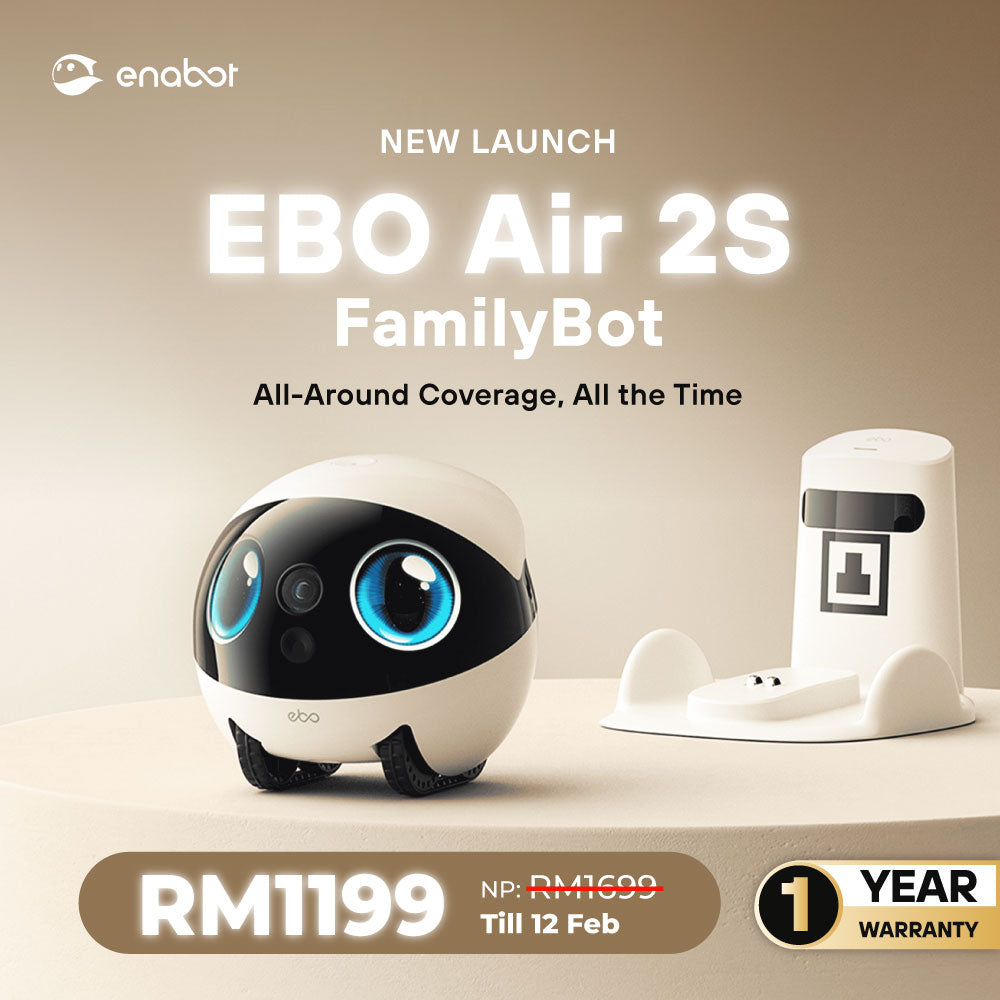 [Pre-Order: ETA 10 Feb] Enabot EBO Air 2S