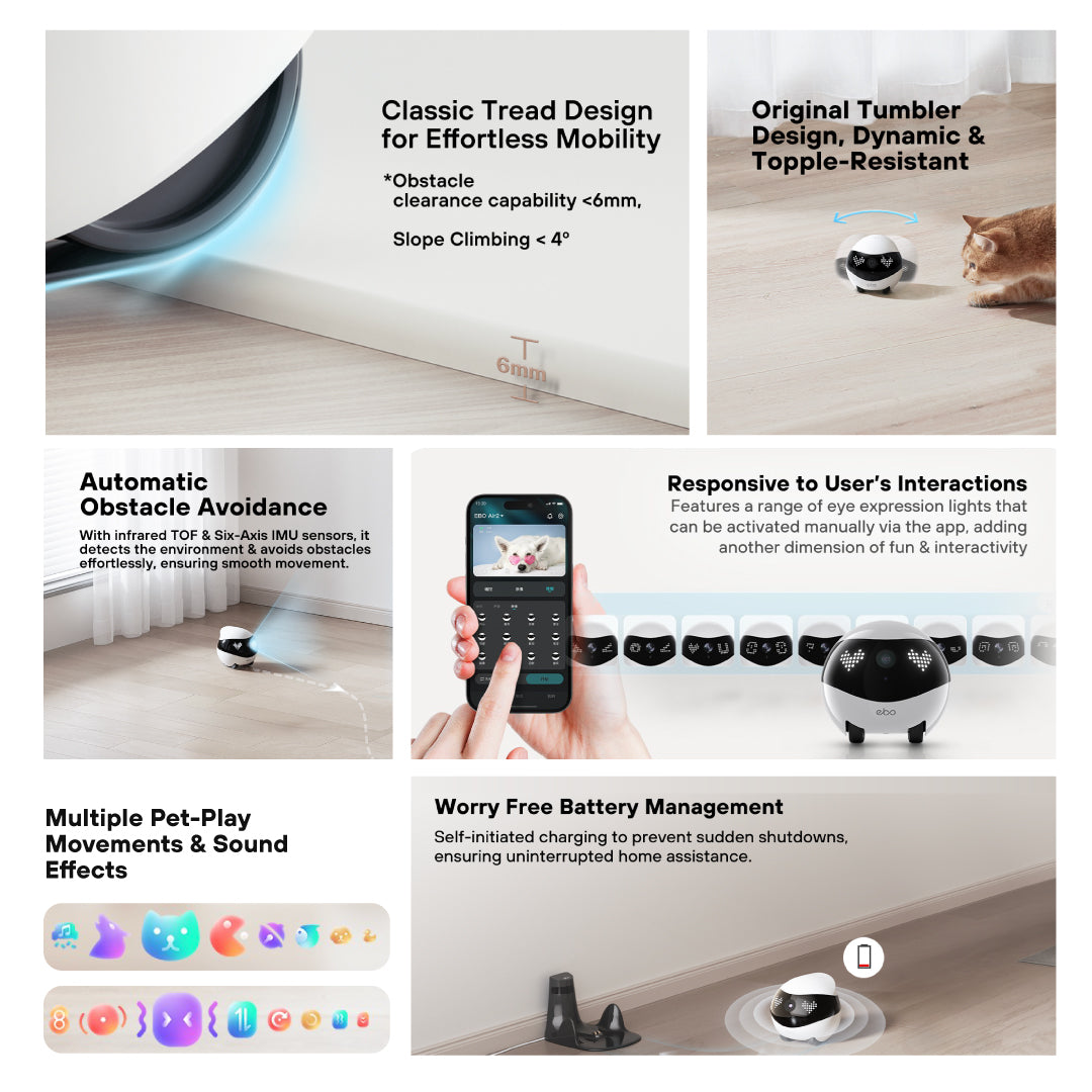 EBO Air 2 (White/Blue/Pink)