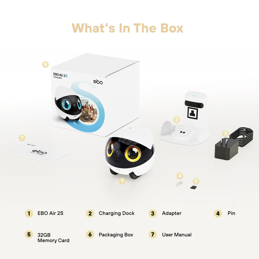 [Pre-Order: ETA 10 Feb] Enabot EBO Air 2S