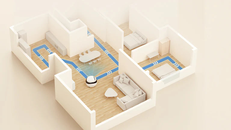 EBO Air, as a family robot companion that can move around the house, offers real-time monitoring functions